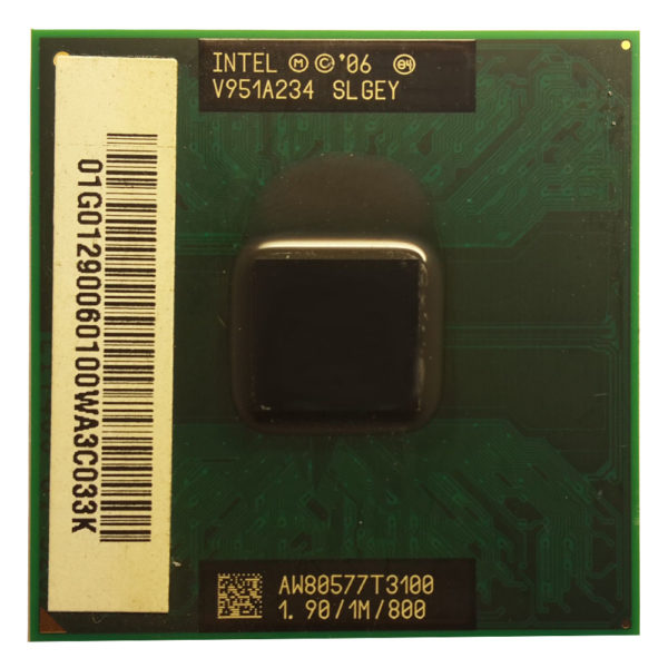 Процессор Celeron Dual-Core CPU T3100 @ 1.90GHz/1M/800 (AW80577T3100)