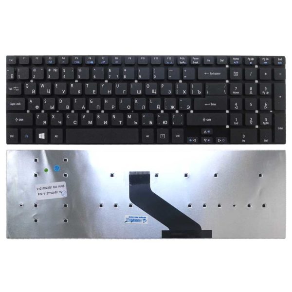 Клавиатура для ноутбука Acer Aspire 5830, 5755, 5955, V3-531 Black Чёрная (V121702AS1)