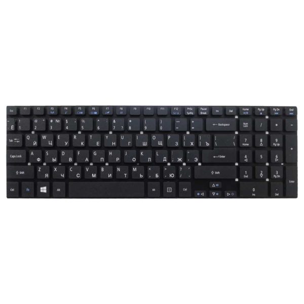 Клавиатура для ноутбука Acer Aspire 5830, 5755, 5955, V3-531 Black Чёрная (V121702AS1)
