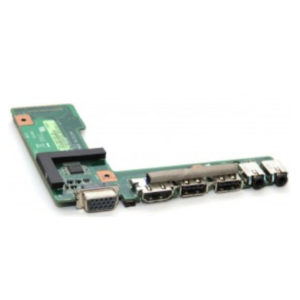Плата 2xUSB, HDMI, VGA, Audio для ноутбуков серий Asus K52, X52 (K52JR_IO_BOARD, 60-NXNIO1000-C01, 60-NXNI01000-C01)