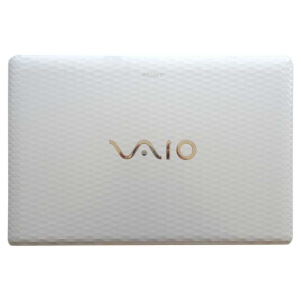 Верхняя крышка матрицы для ноутбука Sony VPCEH, Sony VPC-EH White Белая (3FHK1LHN030, EAHK1003020) + Антенны (HK1 WLAN ANTENNA DQ6HK100300)