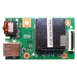 Плата 1xUSB + Audio + Card Reader для ноутбука Lenovo IdeaPad B590 (48.4TE03.011 LA58 IO BD, 11863-1, 55.4XB03.001, 55.4YA03.001G)