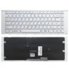 Клавиатура для ноутбука Sony Vaio VPC-EA, VPCEA White Белый (148792471, 012-104A-3201-A)