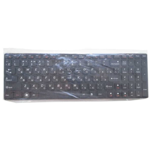 Клавиатура для ноутбука Lenovo G570, G770, G780, B590, B580, V580 Black Чёрная (MB340-009, B570-US)