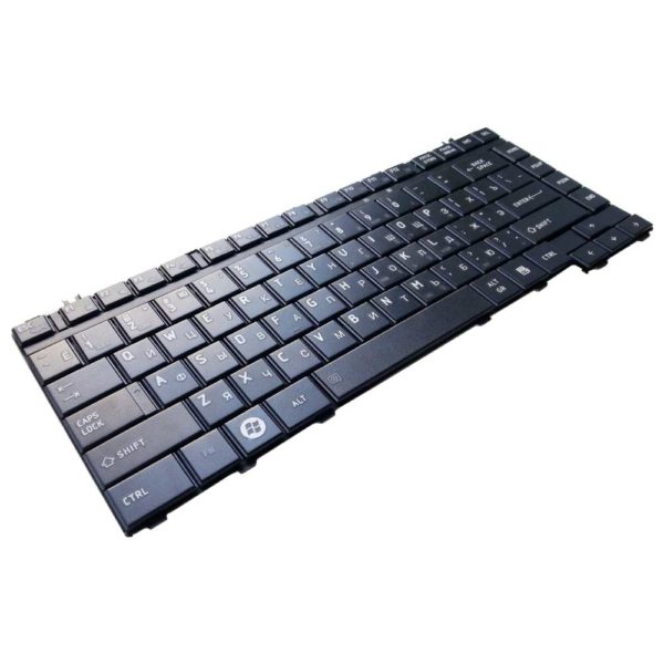 Клавиатура для ноутбука Toshiba Satellite A200, A205, A210, A215, A300, A300D, A305, A350, A350D, A355, A355D, L300, L300D, L305, L305D, L450, L450D, L455, L455D, M200, M205, M300, M305, M500 Black Чёрная (V160311AS1)