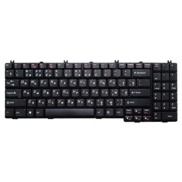 Клавиатура для ноутбука Lenovo IdeaPad B550, B560, G550, G555, V560, V565 Black Чёрная (25-008409, V-10512AS1, A3S)