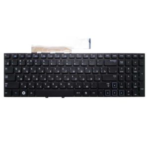 Клавиатура для ноутбука Samsung NP300E5A, NP300E5C, NP300E5Z, NP300V5A, NP305V5A, NP300V5Z, NP305E5A, NP305V5A Без рамки, Black Чёрная (OEM)
