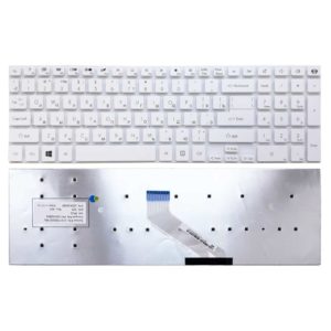 Клавиатура для ноутбука Packard Bell Easynote F4211, LS11, LS13, LV11, P5WS0, P7YS0, TE69BM, TE69CX, TE69HW, TS11, TS13, TS44, TS45, TSX62, TV11, TX69, Acer Aspire 5755, 5830, 5955, E1-510, E1-522, E1-530, E1-532, E1-570, E1-572, E1-731G, E1-771G, E5-511, E5-521, E5-551, E5-571, V3-531G, V3-551, V3-571, V3-731, V3-771, V3-772G, V5-561, ES1-512, Extensa 2500, 2509, 2510, 2510G, Travelmate P255, P256, Gateway NV50, NV51, NV53, NV55, NV59, NV73, NV75, NE510, NE570, NE572, NV570 White Белая (OEM)