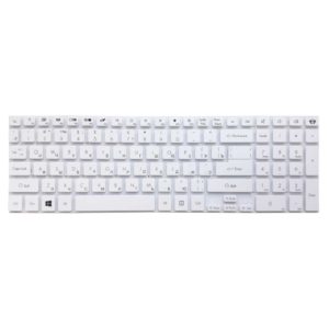 Клавиатура для ноутбука Packard Bell Easynote F4211, LS11, LS13, LV11, P5WS0, P7YS0, TE69BM, TE69CX, TE69HW, TS11, TS13, TS44, TS45, TSX62, TV11, TX69, Acer Aspire 5755, 5830, 5955, E1-510, E1-522, E1-530, E1-532, E1-570, E1-572, E1-731G, E1-771G, E5-511, E5-521, E5-551, E5-571, V3-531G, V3-551, V3-571, V3-731, V3-771, V3-772G, V5-561, ES1-512, Extensa 2500, 2509, 2510, 2510G, Travelmate P255, P256, Gateway NV50, NV51, NV53, NV55, NV59, NV73, NV75, NE510, NE570, NE572, NV570 White Белая (OEM)