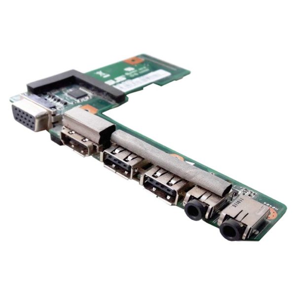 Плата 2xUSB, HDMI, VGA, Audio для ноутбуков Asus K52, A52, X52 серий (K52JR_IO_BOARD, 60-NXLD1000)