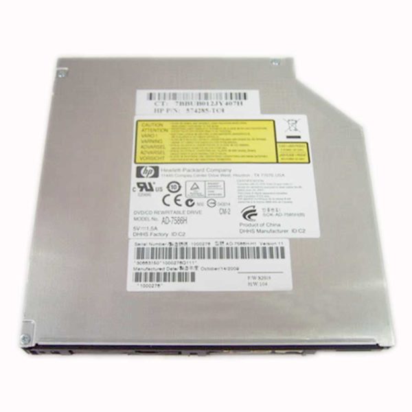 Привод DVD+RW HP AD-7586H для ноутбука HP Pavilion g6-1000, g6-1xxx серий 8x SATA 12.7 мм без панели (AD-7586H-HO, 574285-TC1, 636380-001)