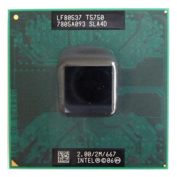 Процессор Intel Core2 Duo T5750 @ 2.00GHz/2M/667 (SLA4D) Б/У