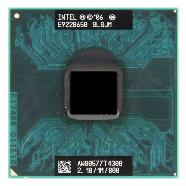 Процессор Intel Dual-Core T4300 @ 2.10GHz/1M/800 (SLGJM) Б/У