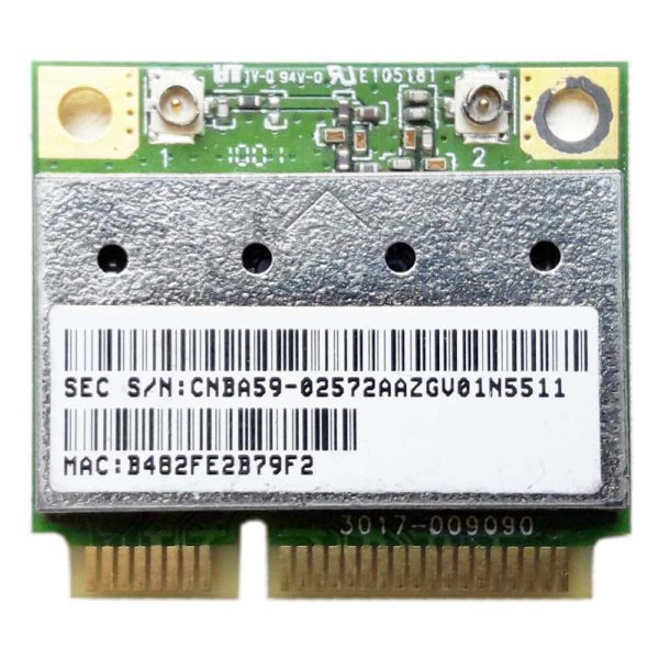Модуль Wi-Fi Mini PCI-E Atheros AR5B95 для ноутбука Samsung R510, R515, R520, R523, R525, R528, R530, R540, R580, R730, RV510 (CNBA59-02572, ATH-AR5B95)
