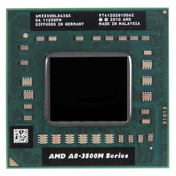 Процессор AMD A8-3530MX 4x1900MHz Socket FS1, Видео: AMD Radeon HD 6620G (AM3530HLX43GX) Б/У