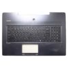 Верхняя часть корпуса с клавиатурой и подсветкой для ноутбука MSI GS72 без тачпада (E2P-77105XX-CGO, PAFR-00127-UF-1, UK 09JM0030) Уценка!