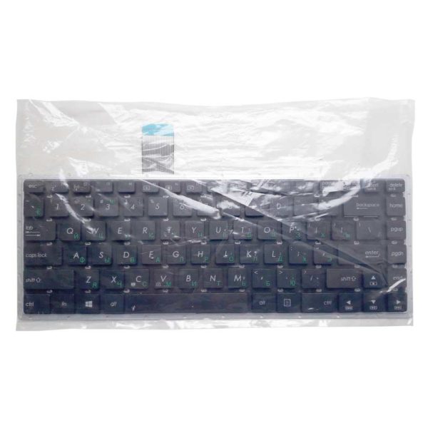 Клавиатура для ноутбука Asus F401, F401A, F401U, X401, X401A без рамки, Black Черная (NB15401US)
