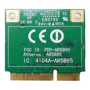 Модуль Mini PCI-E Wi-Fi 802.11b/g/n для ноутбука Acer Aspire 3410, 3830, 4250, 4252, 4532, 4552, 4339, 4733, 4738, 4739, 5738, 5338, eMachines D528, D728, D732 (Atheros AR5B95, PDD-AR5B95, 4104A-AR5B95, T77H121.10 HF)