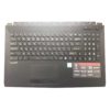 Верхняя часть корпуса с клавиатурой для ноутбука MSI GL62, GL62 6QF без тачпада (E2P-6J4C713-P89, 3076J4C713P89, V143422DK1 RU, S1N3ERU, S1N3ERU2V1SA000) Б/У