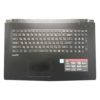Верхняя часть корпуса с клавиатурой для ноутбука MSI GL72, GL72 6QF без тачпада (E2P-793C221-P89, E2M-793-KB-S-HG0, 307793C221P89, 151019-010, V143422DK1 RU, S1N3ERU, S1N3ERU2V1SA000) №2 Б/У