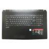 Верхняя часть корпуса с клавиатурой и подсветкой для ноутбука MSI GP72VR, GP72VR 7RFX Leopard Pro без тачпада (E2P-793C222-P89, 160408-006, 307793C222P89, V143422FK1 RU, S1N3ERU, S1N3ERU2T1SA000) Б/У