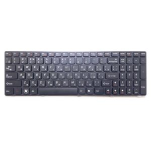 Клавиатура для ноутбука Lenovo G570, G575, B570, V570, B580, B590, Z560, Z565 Black Чёрная (JL-0368US, LSD340-1US, JD340-09A)