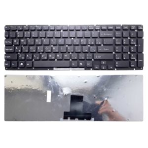 Клавиатура для ноутбука Sony Vaio VPC-EB, VPCEB Black Черная, без рамки (V1117-US)