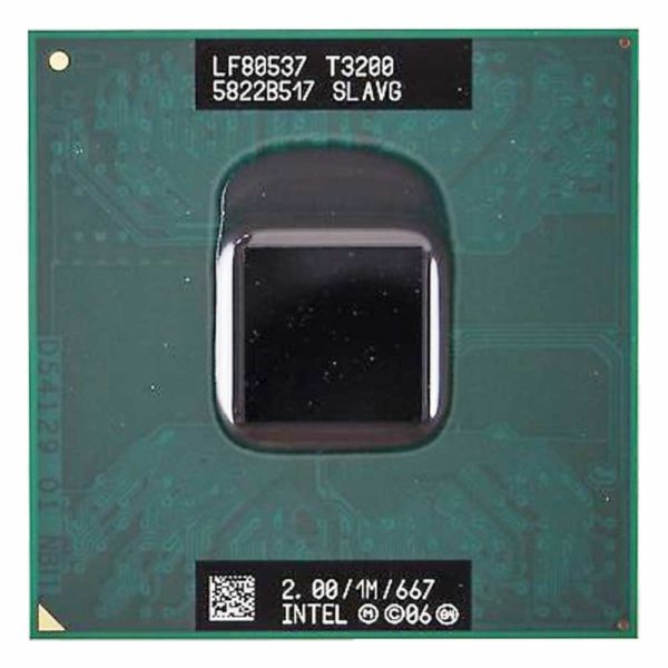 Процессор Intel Celeron T3200 @ 2.00GHz/1M/667 (SLAVG) Б/У