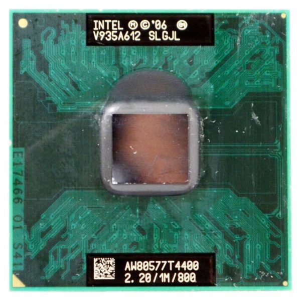Процессор Intel Dual-Core T4400 @ 2.20GHz/1M/800 (SLGJL, AW80577T4400) Б/У