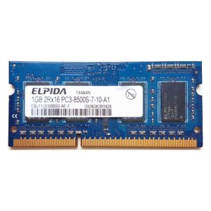 Модуль памяти SO-DIMM DDR3 1Gb PC-8500 1066 Mhz Elpida