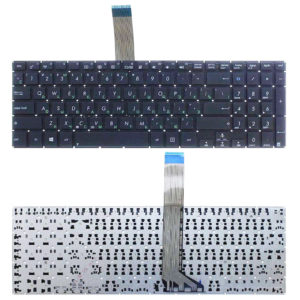 Клавиатура для ноутбука Asus VivoBook K551, K551L, K551LA, K551LB, K551LN, S551, S551L, S551LA, S551LB, S551LN, V551, V551L, V551LA, V551LB, S551LN Black Чёрная (OEM)