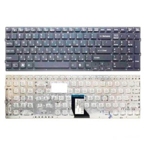 Клавиатура для ноутбука Sony Vaio VPC-CB, VPCCB, VPC-CB17 без рамки Black Черная (OEM)