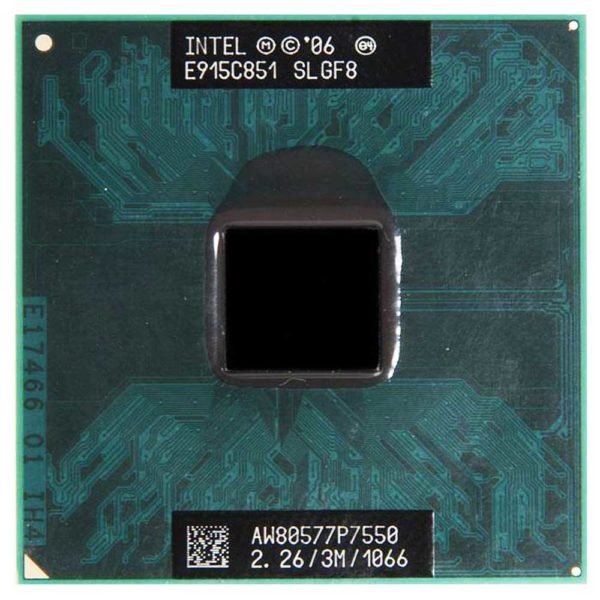 Процессор Intel T7550 @ 2.26GHz/3M/1066 (SLGF8, AW80577P7550)