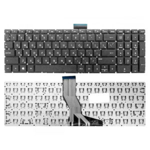 Клавиатура для ноутбука HP 15-AB, 15-AE, 15-AH, 15-AK, 15-AQ, 15-AR, 15-AS, 15-AU, 15-AW, 15-BC, 15-BK, 15-W, 17-AB, 17-AE, 17-AK, 17-AR, 17-BS, 17-G, 17-S, M6-AQ, M7-N Black Черная (OEM)