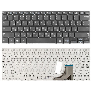 Клавиатура для ноутбука Samsung NP530U3B, NP530U3C, NP535U3C без рамки, Black Черная (BA59-03526C)