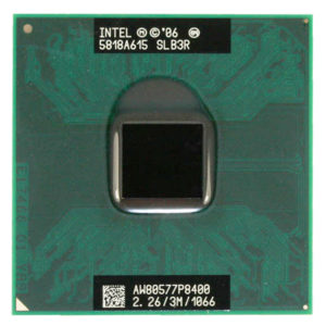 Процессор Intel® Core™2 Duo P8400 3M Cache, 2.26 GHz, 1066 MHz FSB (SLB3R, AW80577P8400)