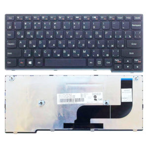 Клавиатура для ноутбука Lenovo Ideapad S210, S215, Yoga 11S, 11S-IFI, 11S-ITH с рамкой, Black Черная (OEM)