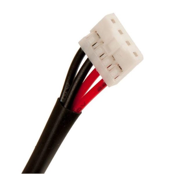 Разъем питания 5.5x3.0 c кабелем 4-pin 175 мм с заземлением для ноутбука Samsung R518, R519, N135, N140, Q320, Q430 (PJ323)